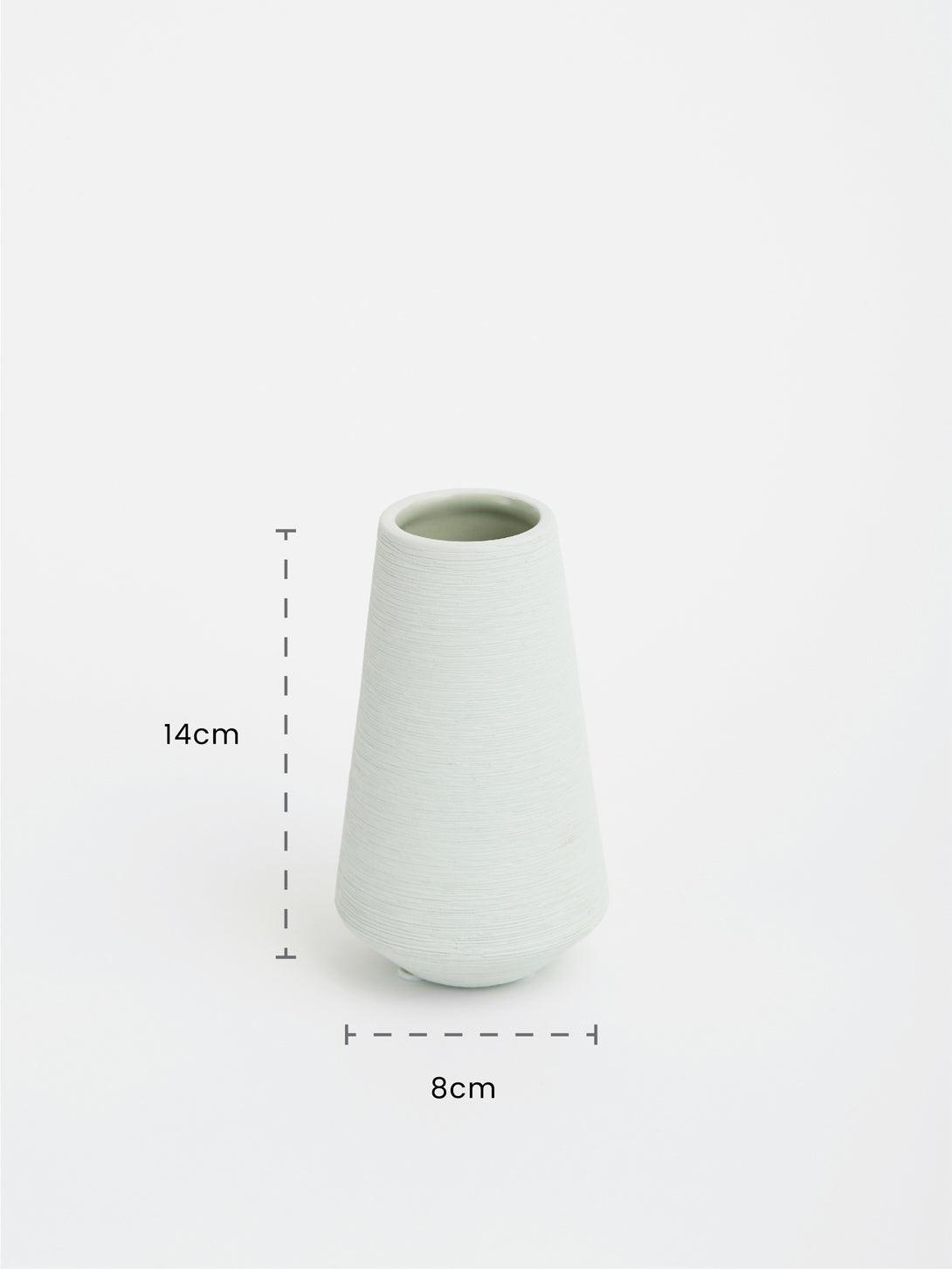 Matte Conic Shape Ceramic Vase Collection - LivingTaste CA