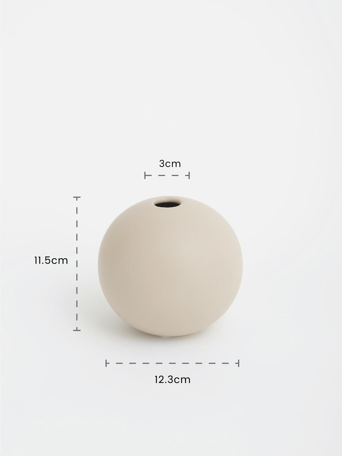 Round Shape Artistic Ceramic Vase Collection - LivingTaste CA