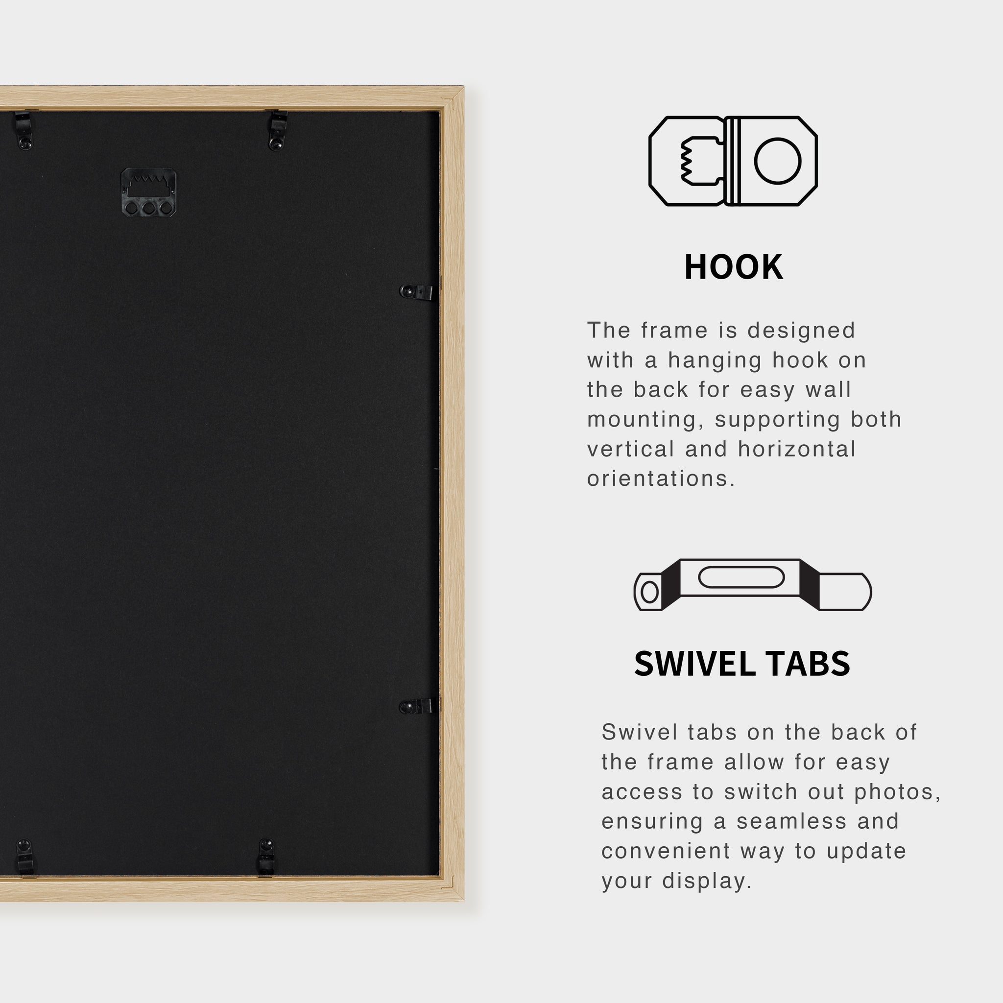 12x16 Wooden Picture Frame Sets | 30x41 cm