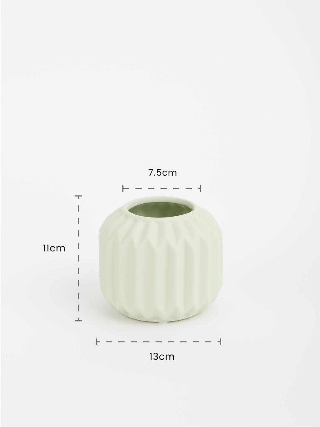 Ring Angled Ceramic Vase Collection - LivingTaste CA