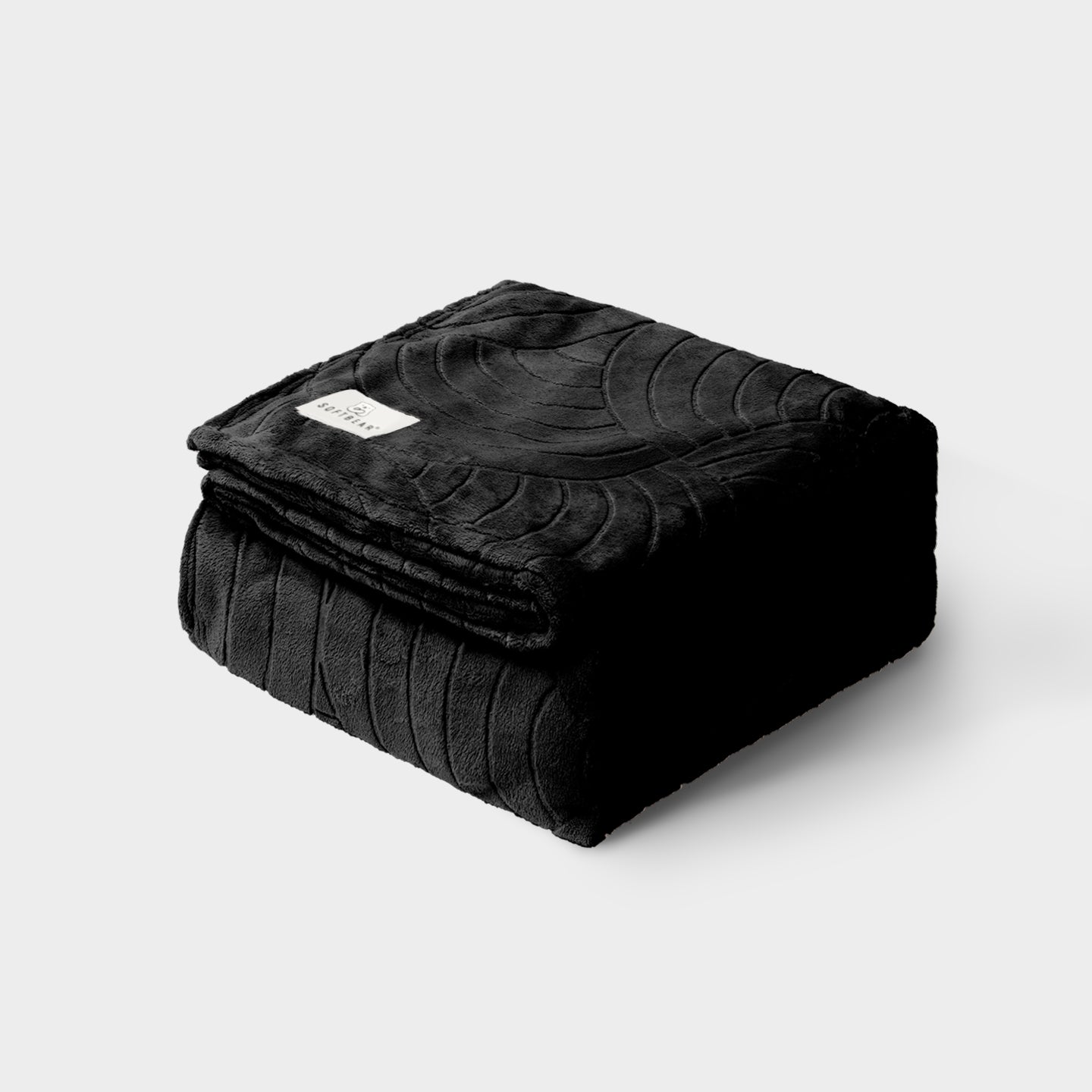 Flannel Fleece Blanket-Black - LivingTaste CA