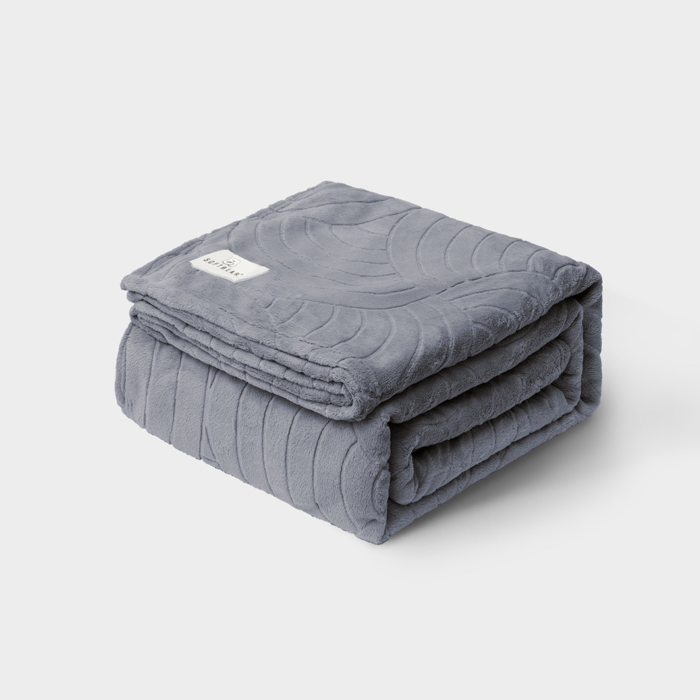 Flannel Fleece Blanket-Grey - LivingTaste CA