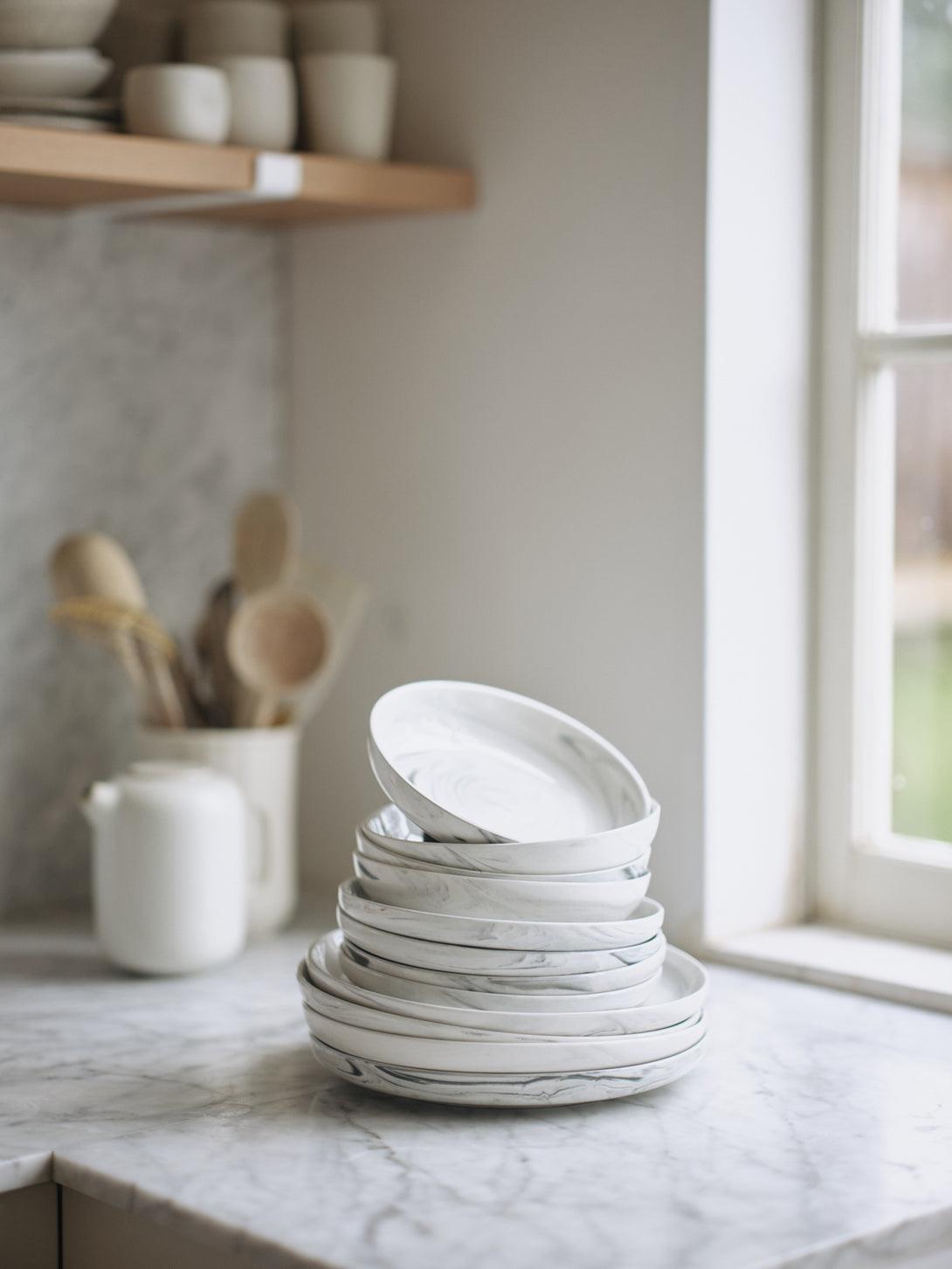 Marble Ceramic Tableware - LivingTaste CA