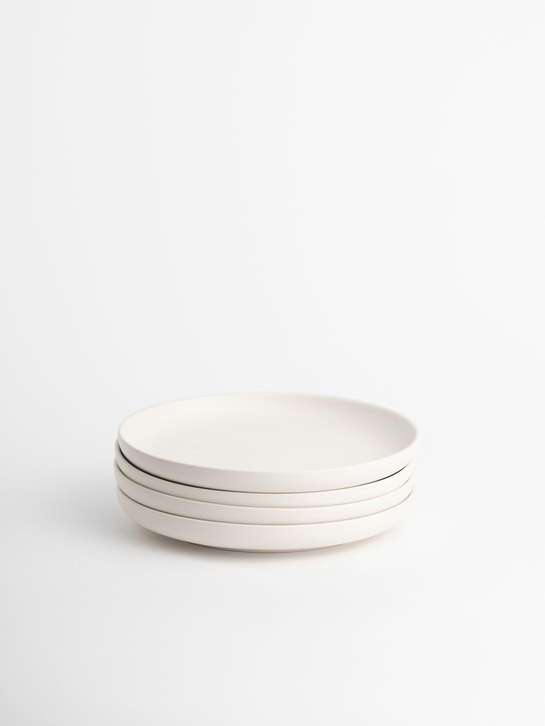 LivingTaste | Matt Ceramic White Tableware | Dinner Dish | Dinner Plates 