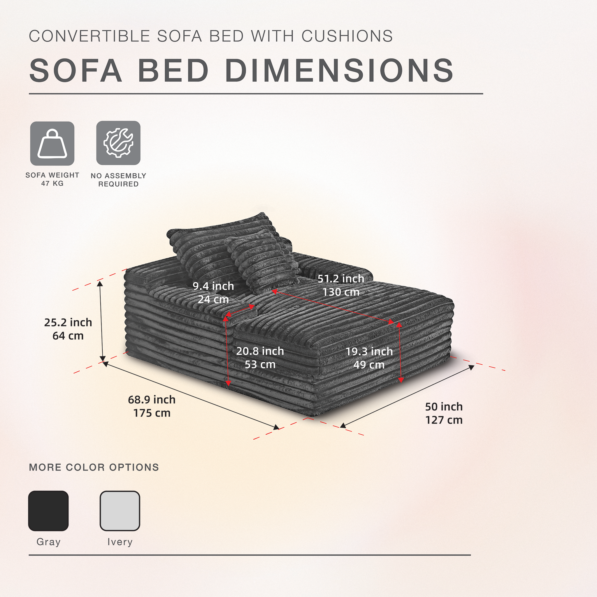 Modern Oversized Lounge Sofa - Relax & Chill